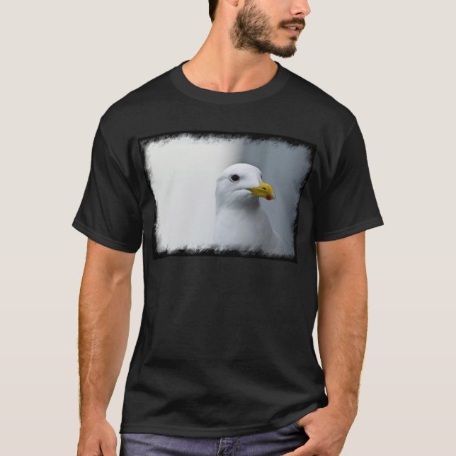Camiseta As gaivotas Também Precisam De Amor (Frente)
