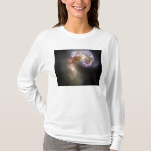 Camiseta As galáxias das antenas