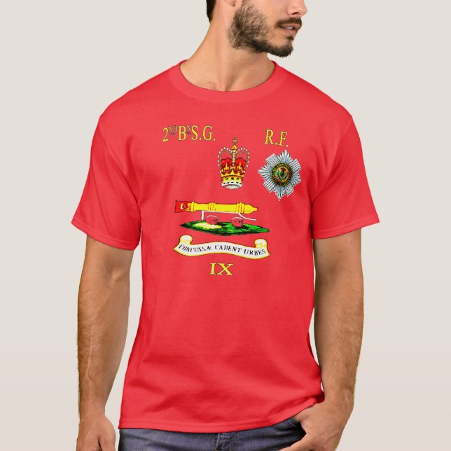 Camiseta as guardas escocesas dos òs bn endireitam o (Frente)