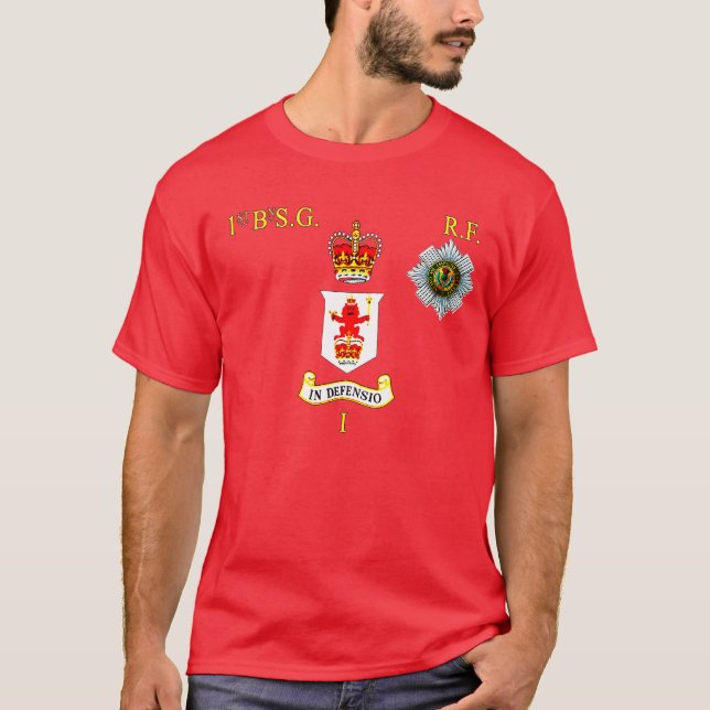 Camiseta as guardas escocesas dos øs bn endireitam o (Frente)