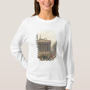 Camiseta As horas de ponta pela troca real da rainha