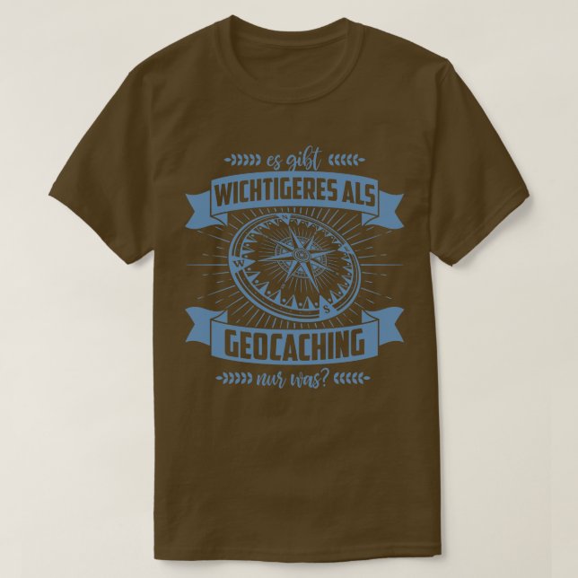 Camiseta As ideias de presente de geocaching são mais (Frente do Design)