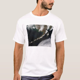 Camiseta As ilhas Aleutian e a península do Alasca