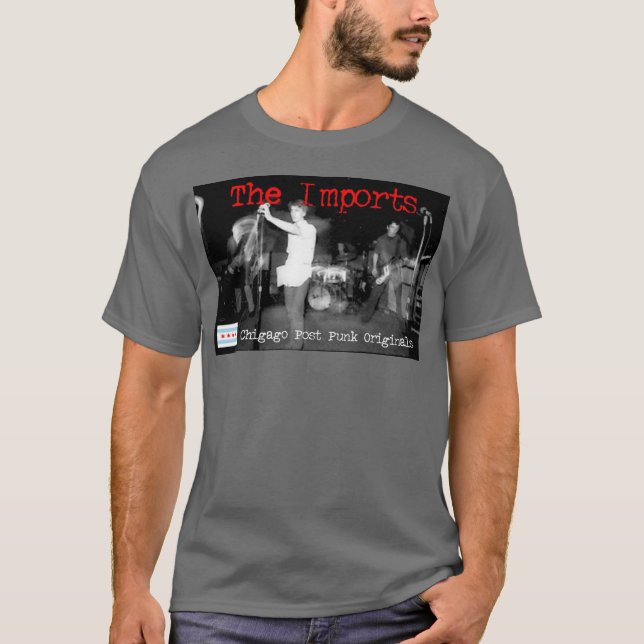 Camiseta As importações - de "originais do punk do cargo (Frente)