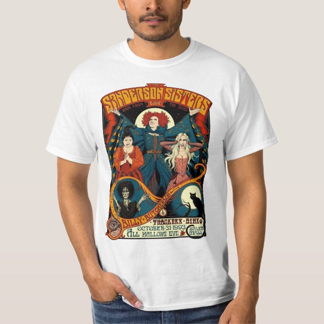 Camiseta As Irmãs Sanderson (Frente)