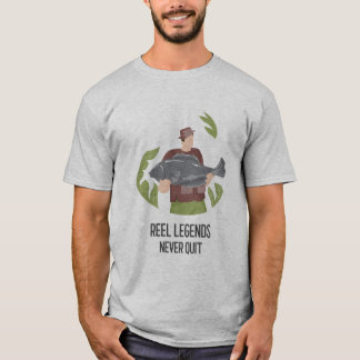 Camiseta As legendas da Reel nunca saem