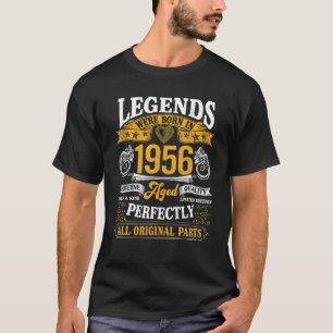 Camiseta As Legendas Eram Nasceres Em 1956, Aos 67 Anos, 67