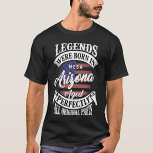 Camiseta As Legendas Eram Nasceres Na Sala Clássica Da Ariz