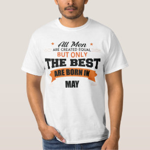 Camiseta As Legendas São Nasceres Em Maio