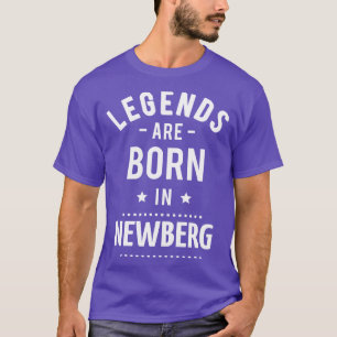 Camiseta As Legendas São Nasceres Em Newberg