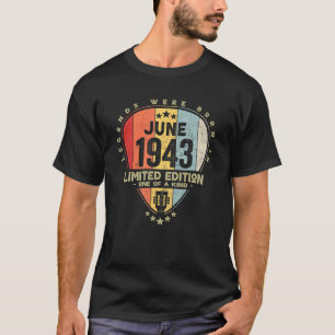 Camiseta As Lendas De Escolta De Violão Foram Nasceres Em J