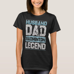 Camiseta As Lendas do Badminton Retro Shuttle Masculino de