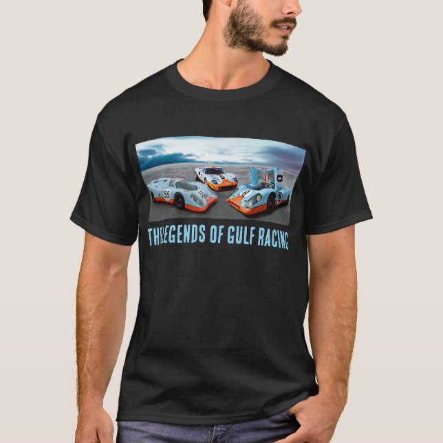 Camiseta As Lendas do Gulf Racing (Frente)