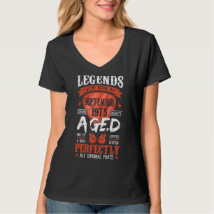 Camiseta As Lendas Foram Nasceres Em Setembro De 1975 - Gui