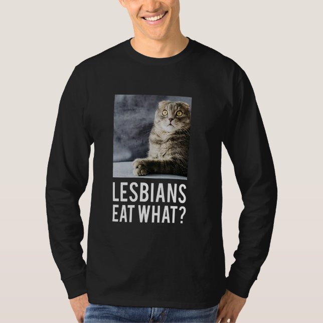 Camiseta As Lésbicas Comem O Que (Frente)