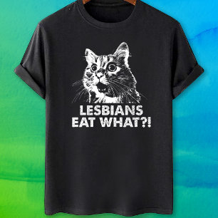 Camiseta As Lésbicas Comem O Que