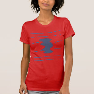Camiseta As luzes de néon que dançam o clube nocturno da