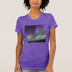 Camiseta As Luzes do Norte Islândia do Norte