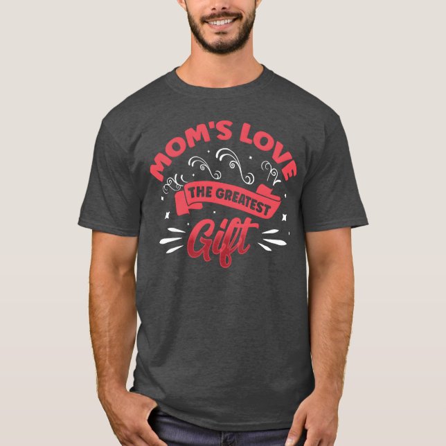 Camiseta As mães amam os maiores amigos (Frente)