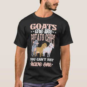 Camiseta As Mães Caprinos São Como Batatas De Batata Que Vo