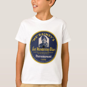 Camiseta As mães Rainey "perderam azuis de Wanering "