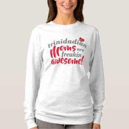 Camiseta As mães trinitárias são incrivelmente incríveis
