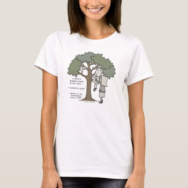 Camiseta As maiores palavras da mãe (Frente)