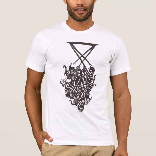 Camiseta As marcas de Lucifer (Frente)