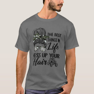Camiseta As Melhores Coisas Na Vida Menos Seu Cabelo UTV SX