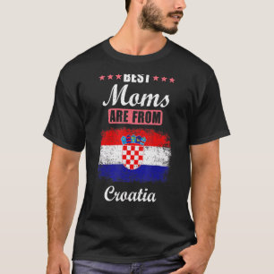 Camiseta As Melhores Mães Da Croácia