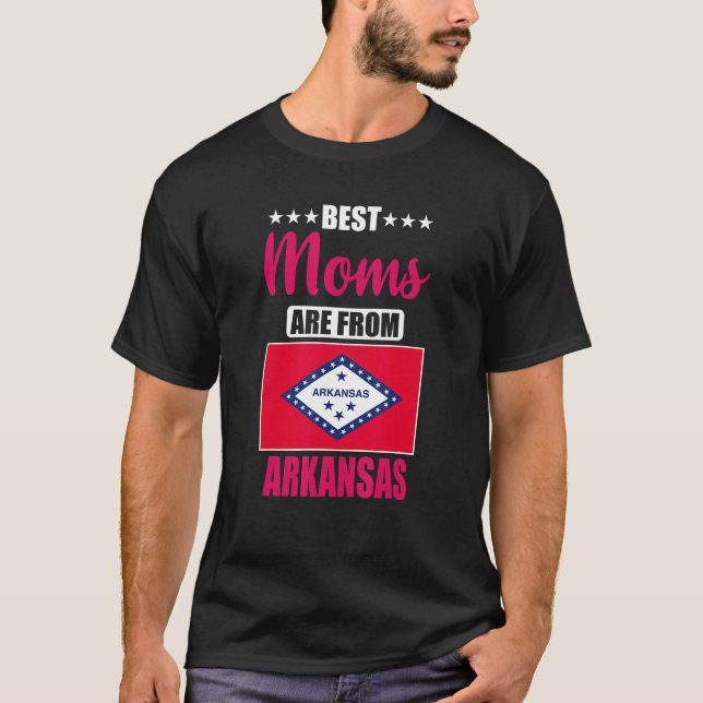 Camiseta As melhores Mães são do Arkansas (Frente)