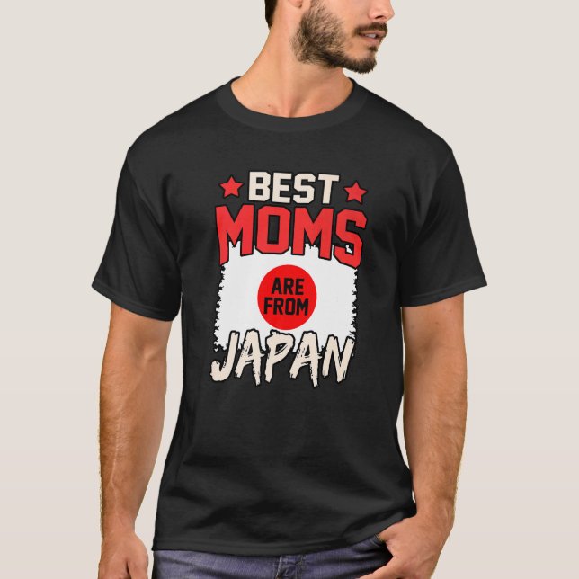 Camiseta As Melhores Mães São Do Japão (Frente)