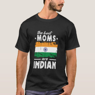 Camiseta As Melhores Mães são Indianas Dia das Mães Bandeir