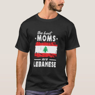 Camiseta As Melhores Mães são Libanesas Dia das Mães Líbano