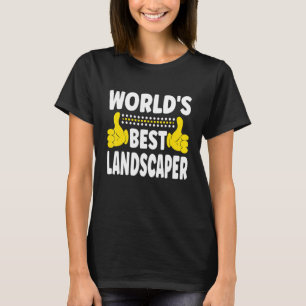 Camiseta As melhores paisagens do mundo em termos de profis