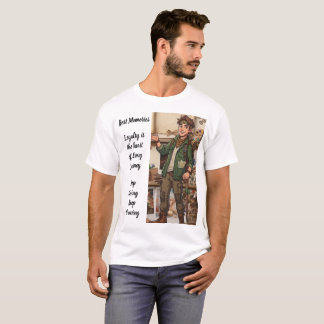 Camiseta As memórias são mais importantes com as pessoas qu