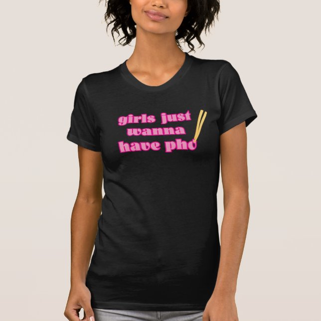 Camiseta As meninas apenas querem ter Pho - t-shirt (Frente)