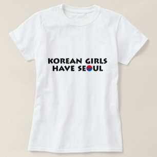 Camiseta As meninas coreanas têm Seoul