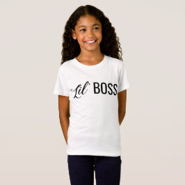 Camiseta As meninas do chefe de Lil multam o t-shirt do
