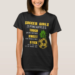 Camiseta as meninas do futebol são como o toush dos
