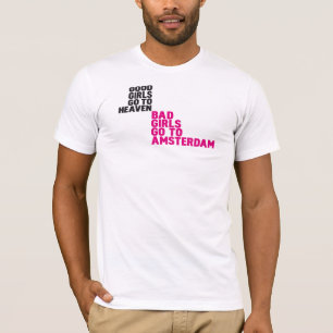 Camiseta As meninas más vão a Amsterdão