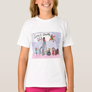 Camiseta As meninas podem fazer qualquer coisa!