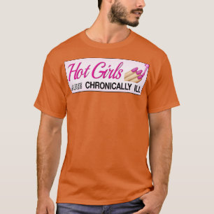 Camiseta As Meninas Quentes Estão Cronicamente Engraçadas M