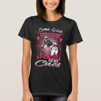 Camiseta As meninas reais jogam com sugestões - t-shirt