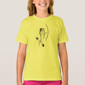 Camiseta As meninas Recurve o arqueiro