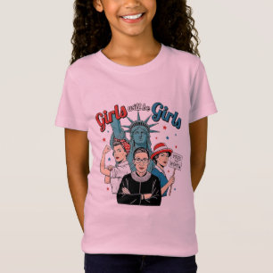 Camiseta As meninas serão meninas
