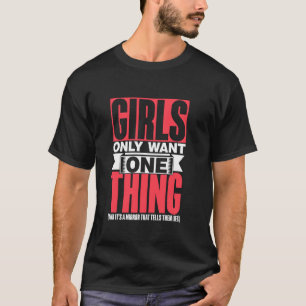Camiseta As Meninas Só Querem Uma Coisa Espelho Que Lhes Di