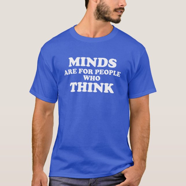 Camiseta As mentes de Murdock são para as pessoas que (Frente)