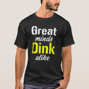 Camiseta As Mentes Do excelente Tinham Um Pickleball Engraç