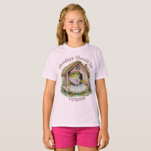 Camiseta As Meses Devem Ser Facultativas Segunda-feira